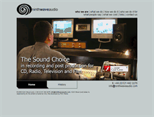 Tablet Screenshot of ninthwaveaudio.com